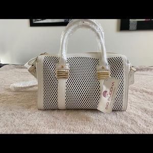 WHITE BIG BUDDHA PURSE - BRAND NEW